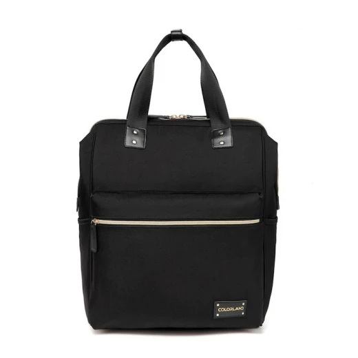 ColorLand Zara Unisex Baby Diaper school Backpack water Resistant (Black) ColorLand Zara Unisex Baby Diaper school Backpack water Resistant (Black)