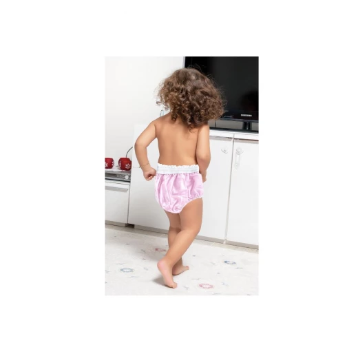حفاض قماش من بيبي جيم, قطعتين , زهري, 3 سنوات - بيبي جيم - Image 3