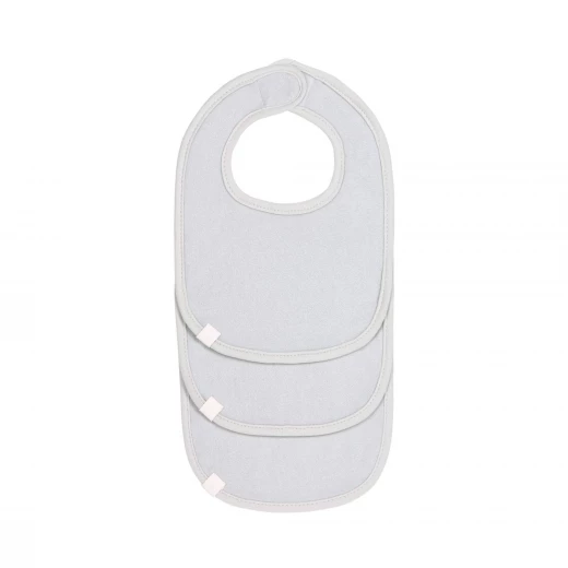Lassig Newborn Bibs Plain- Grey Lassig Newborn Bibs Plain- Grey