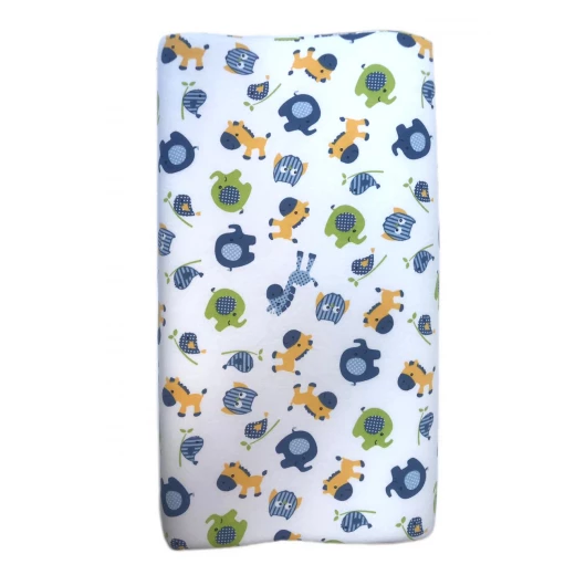 Memory Foam Contour Pillow For Baby Cartoon Printed Orthopedic Pillow, Blue Memory Foam Contour Pillow For Baby Cartoon Printed Orthopedic Pillow, Blue