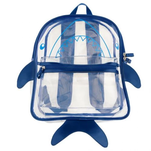 Stephen Joseph Clear Backpack, Shark Stephen Joseph Clear Backpack, Shark