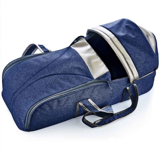 Babyjem Carry Cot Denim, Blue Babyjem Carry Cot Denim, Blue