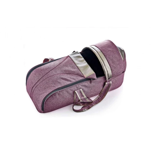 Babyjem Carry Cot Denim, Pink Babyjem Carry Cot Denim, Pink