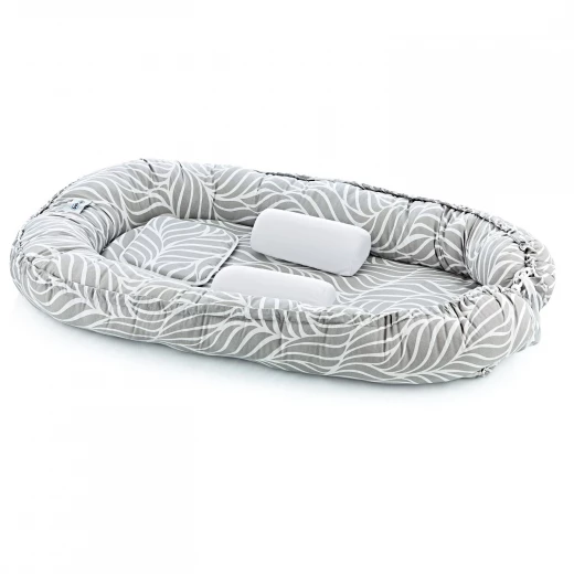 Baby Jem Baby Nest Leaf, Grey Baby Jem Baby Nest Leaf, Grey