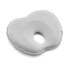 Babyjem Flat Head Pillow, Grey 24 cm - BabyJem
