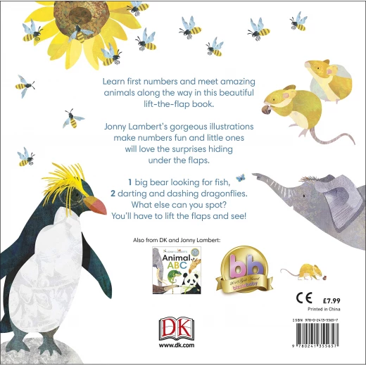 Jonny Lambert's Animal 123 Board book - Image 2