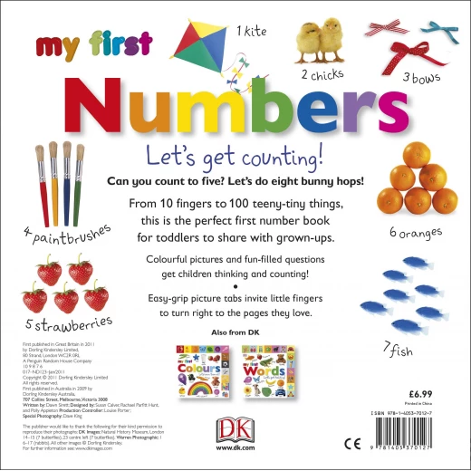 My First Numbers Let's Get Counting Board book - كتب دي كاي - Image 5