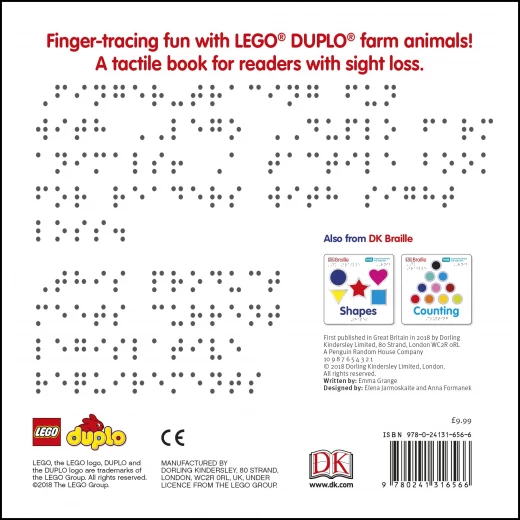 DK Braille DUPLO Farm Board book - DK Books - Image 2