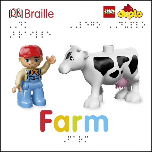 DK Braille DUPLO Farm Board book DK Braille DUPLO Farm Board book