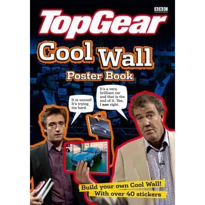 Top gear : cool wall poster book - كتب ليدي بيرد