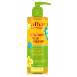 Alba Botanica Hawaiian Enzyme Face Cleanser, Pineapple, 237 ml
