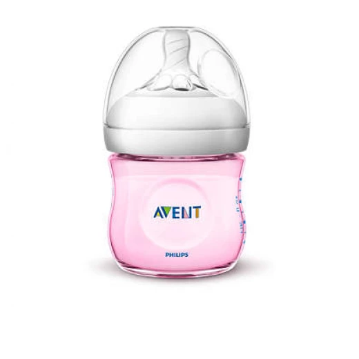 Philips Avent Natural Baby Bottle 125ml, Pink - فيليبس افينت - Image 5