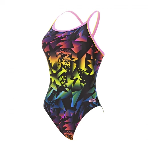 Zoggs Horizon Piped Sprintback Swimsuit 40" Zoggs Horizon Piped Sprintback Swimsuit 40"