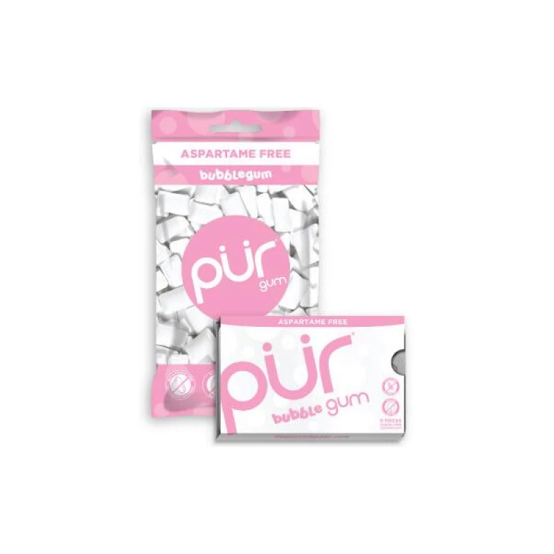 Pür Sugar Free Bubble Gum 9Pcs - بور