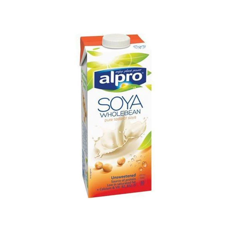 Alpro Unsweetened Soy Drink 1L - ألبرو
