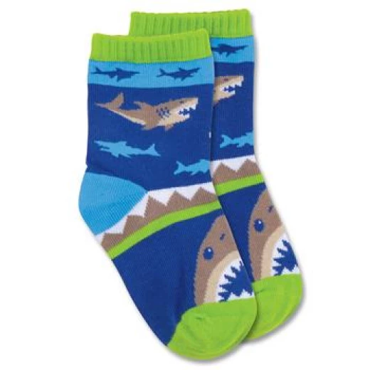Stephen Joseph Socks Shark Large (S20) Stephen Joseph Socks Shark Large (S20)