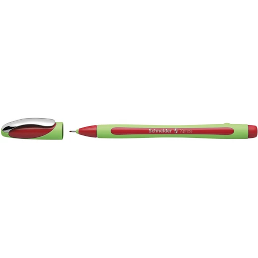 Schneider Xpress Fineliner Pen .8 mm, Red Schneider Xpress Fineliner Pen .8 mm, Red