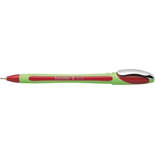 Schneider Xpress Fineliner Pen .8 mm, Red - شنايدر - Image 3