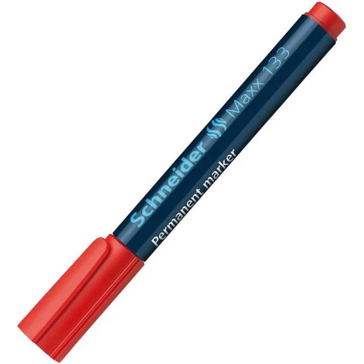 Schneider Maxx 133 Permanent marker, Red Schneider Maxx 133 Permanent marker, Red