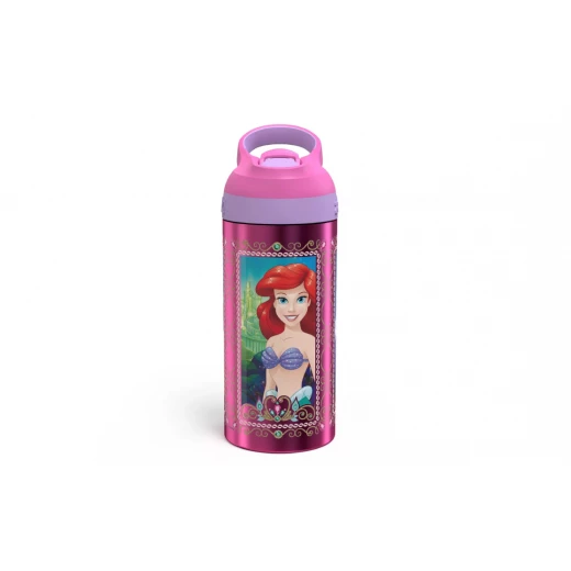 Zak Designs Disney Princess 19.5oz Stainless Steel Single Wall Atlantic Water Bottle Zak Designs Disney Princess 19.5oz Stainless Steel Single Wall Atlantic Water Bottle