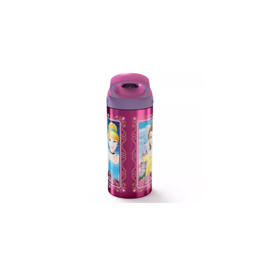 Zak Designs Disney Princess 19.5oz Stainless Steel Single Wall Atlantic Water Bottle - زاك ديزاينز - Image 3