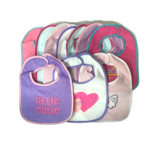 Snugly Baby 10 Park Infant Bibs for Baby Girls - Image 2