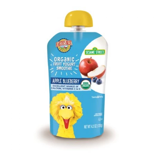 Earth's Best Organic Yogurt Smoothie Apple Blueberry 120g Earth's Best Organic Yogurt Smoothie Apple Blueberry 120g