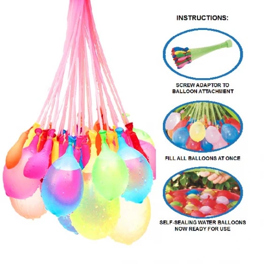 Happy Baby Water Balloons, 37 Balloons - Image 2