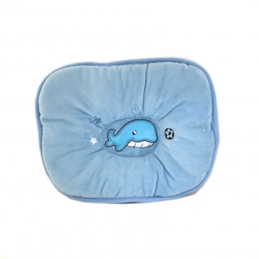 Baby Love Head Pillow, Blue Baby Love Head Pillow, Blue
