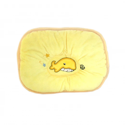 Baby Love Head Pillow, Yellow Baby Love Head Pillow, Yellow