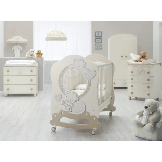Italbaby Love Ivory Porthole Bed - إيتال بيبي - Image 2