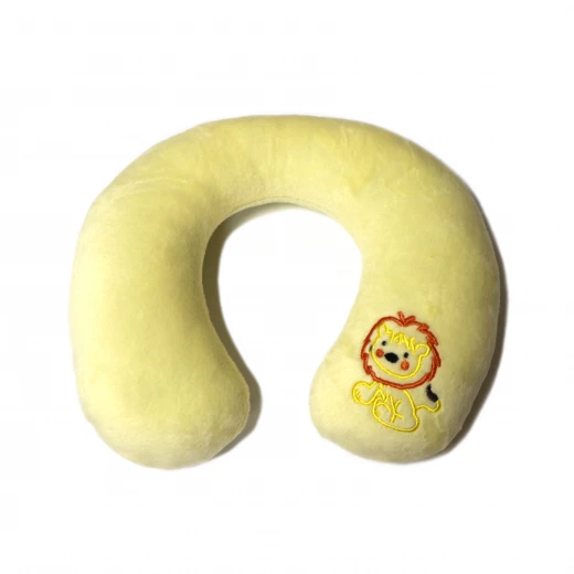 Baby Head Pillow, Yellow Baby Head Pillow, Yellow
