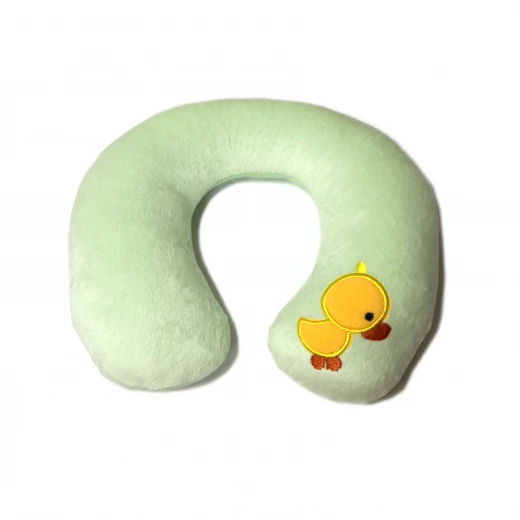 Baby Head Pillow, Green Baby Head Pillow, Green