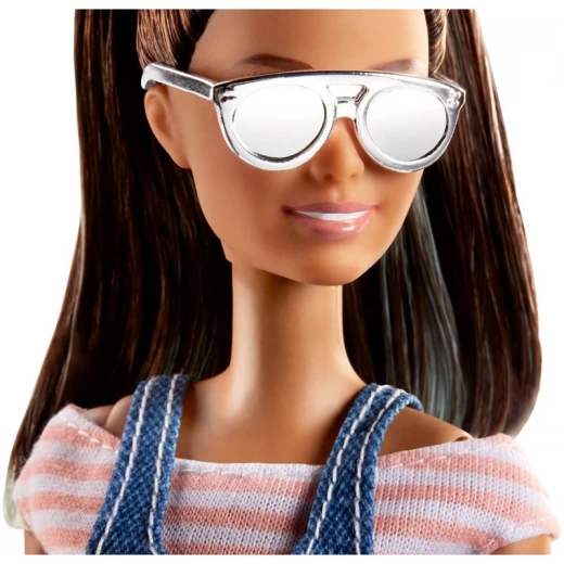 Barbie Fashionistas Overall Awesome Original Doll - باربي - Image 5
