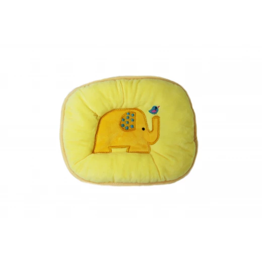 Baby Love Head Pillow, Elephant, Yellow Baby Love Head Pillow, Elephant, Yellow