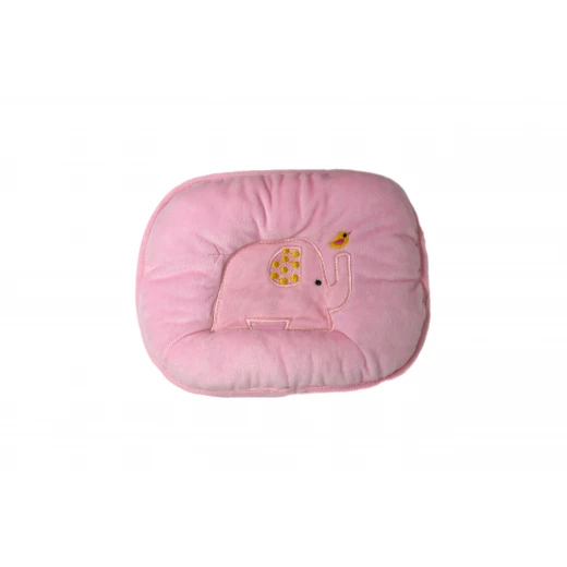 Baby Love Head Pillow, Elephant, Pink Baby Love Head Pillow, Elephant, Pink