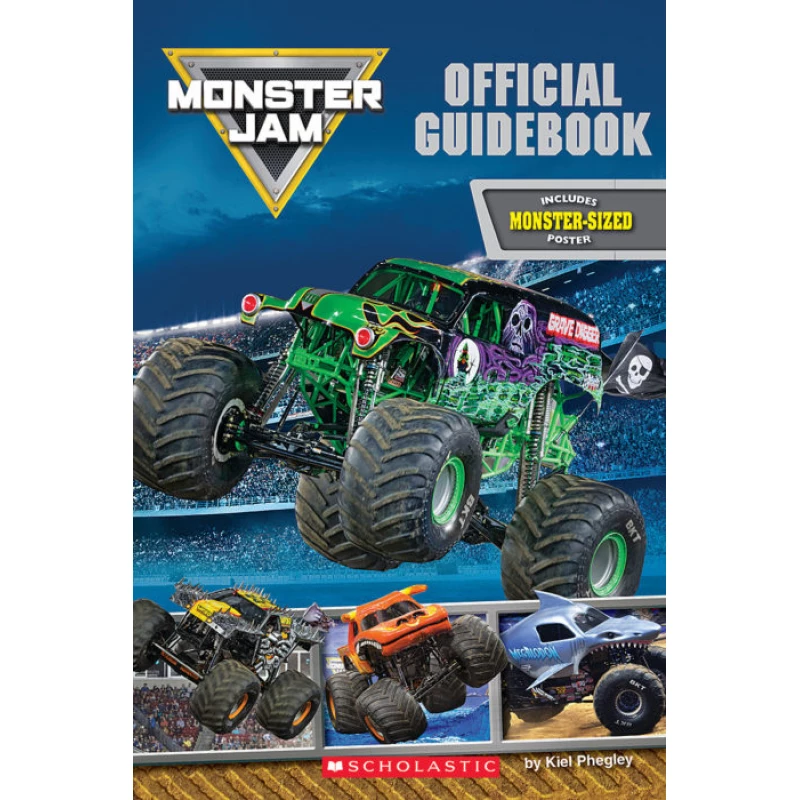 Monster Jam Official Guidebook, 128 Pages - سكولاستيك