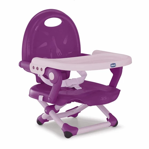 Chicco Foldable Feeding Chair Pocket Snack, Vioetta Chicco Foldable Feeding Chair Pocket Snack, Vioetta