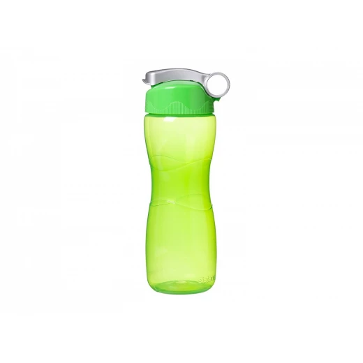 Sistema Hourglass Plastic Water Bottle, 645 ml, Green - سيستما - Image 2