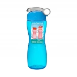 Sistema Hourglass Plastic Water Bottle, 645 ml, Blue - سيستما