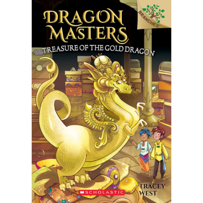 Dragon Masters #12: Treasure of the Gold Dragon, 96 pages - سكولاستيك