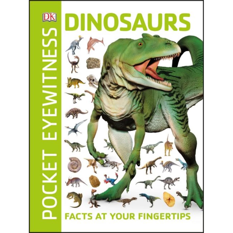 Pocket Eyewitness Dinosaurs, 160 pages - كتب دي كاي
