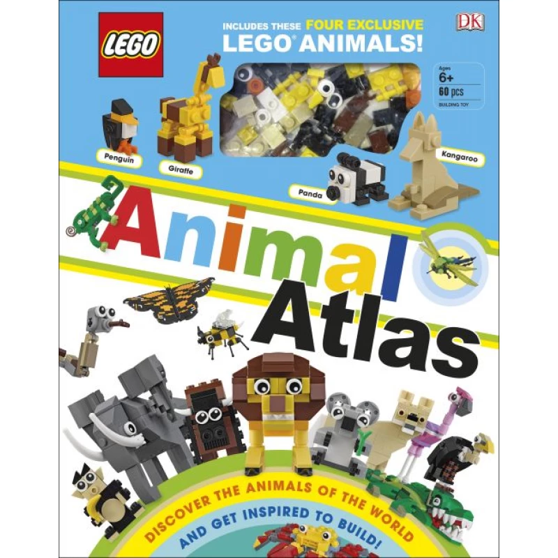 LEGO Animal Atlas, 80 pages - كتب دي كاي