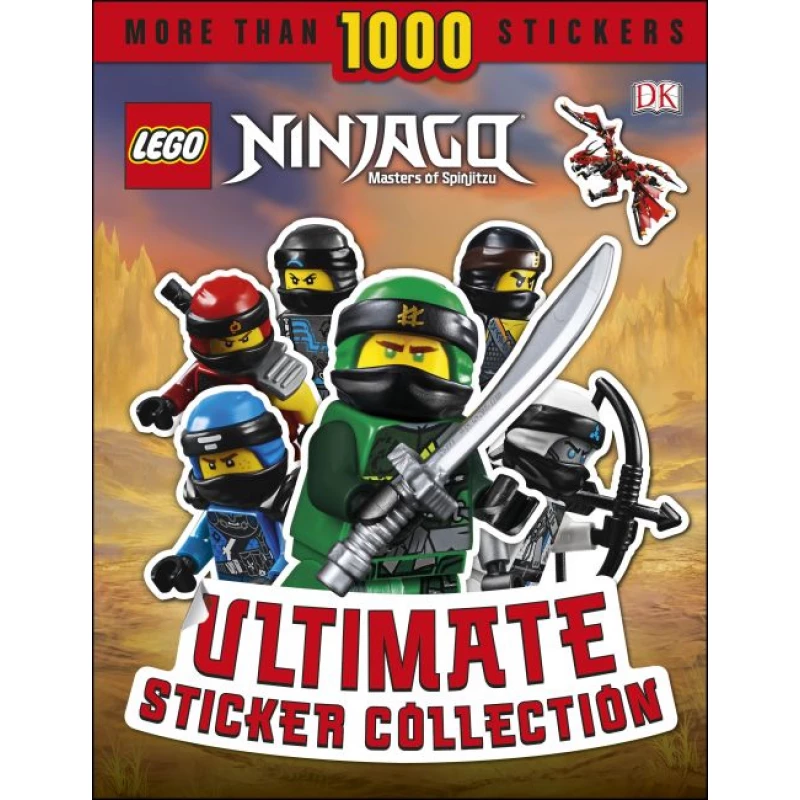 مجموعة ملصقات LEGO NINJAGO المثالية كتاب أنشطة للأطفال مع أكثر من 1000 ملصق - ليجو