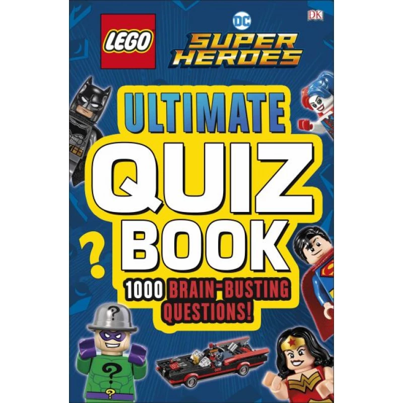 LEGO DC Comics Super Heroes Ultimate Quiz Book, 128 pages - كتب دي كاي