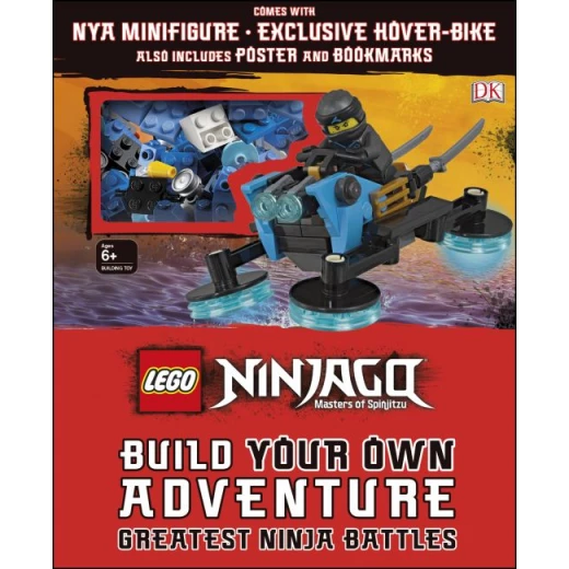 DK Books NINJAGO Build Your Own Adventure Greatest Ninja Battles, 80 pages DK Books NINJAGO Build Your Own Adventure Greatest Ninja Battles, 80 pages