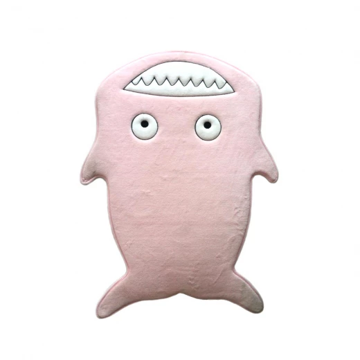 Kaison Cartoon Floor Mat, Pink Shark - Image 2