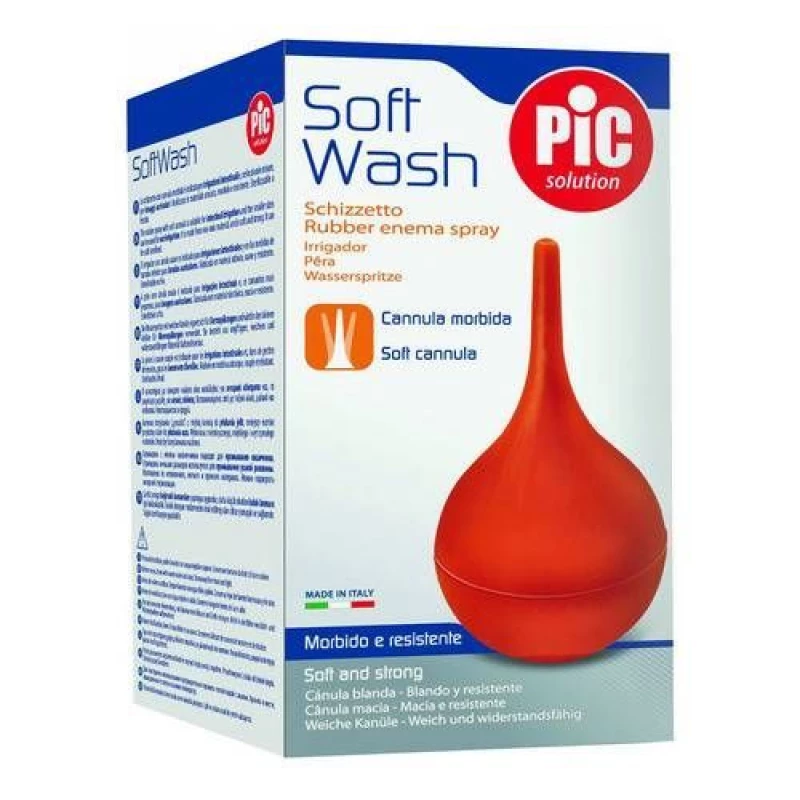 PiC Soft Wash Rubber Cannula, 340 ml - Pic Solution