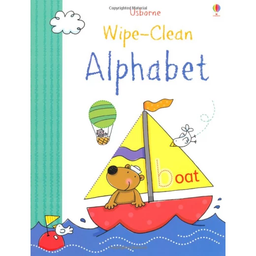 Usborne Wipe-Clean ABC Paperback - يو إس بورن - Image 3