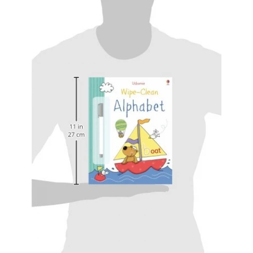 Usborne Wipe-Clean ABC Paperback - يو إس بورن - Image 2